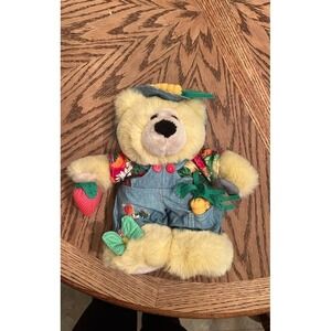 Russ Berrie Gardener Bear Plush Toy